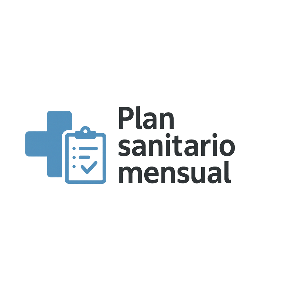 Plan sanitario mensual