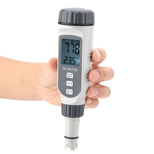 phmetro digital portátil multifunción, 0 a 14pH, precisión ± 0.05 pH, peachímetro, medidor de pH PH818 